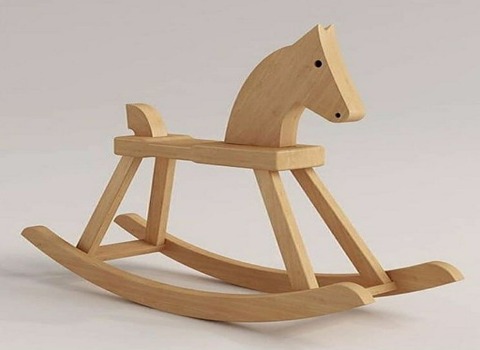 قیمت اسب چوبی کودک + خرید باور نکردنی