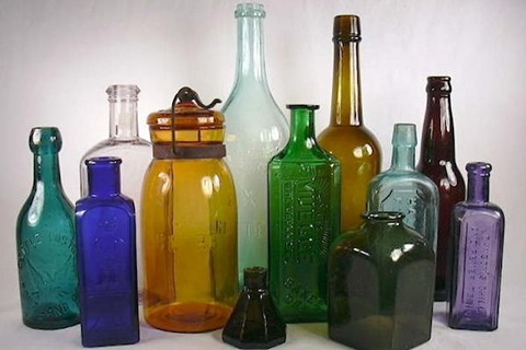 خرید و قیمت بطری شیشه ای رنگی + فروش صادراتی