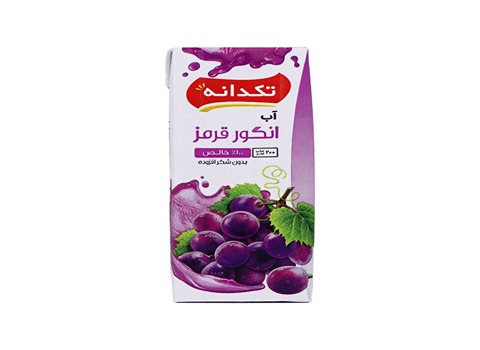 فروش آبمیوه تکدانه انگور + قیمت خرید به صرفه