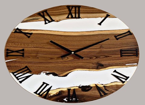 فروش ساعت رزینی چوبی + قیمت خرید به صرفه