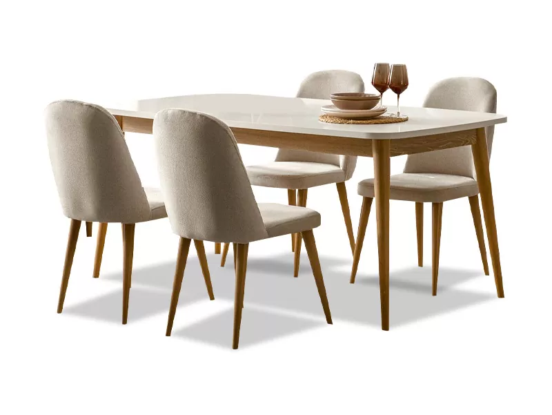 خرید میز ناهار خوری چوبی جدید + قیمت فروش استثنایی
