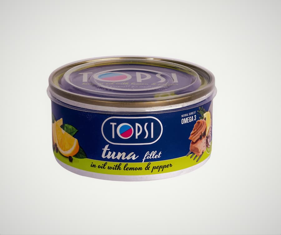 قیمت تن ماهی تاپسی لیمو + خرید باور نکردنی