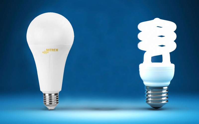 خرید لامپ کم مصرف جدید + قیمت فروش استثنایی