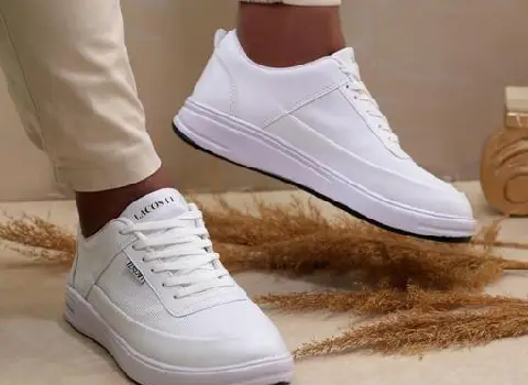 فروش کفش مردانه اسپرت سفید + قیمت خرید به صرفه