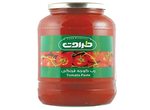 قیمت خرید رب گوجه فرنگی طراوت با فروش عمده