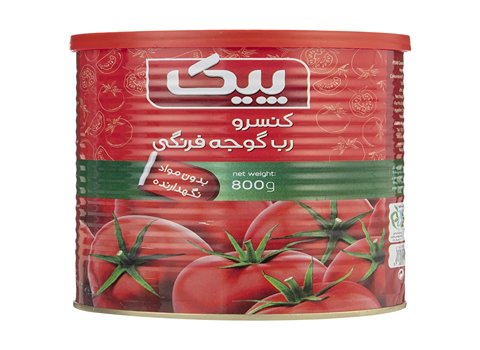قیمت خرید رب گوجه پیک عمده به صرفه و ارزان