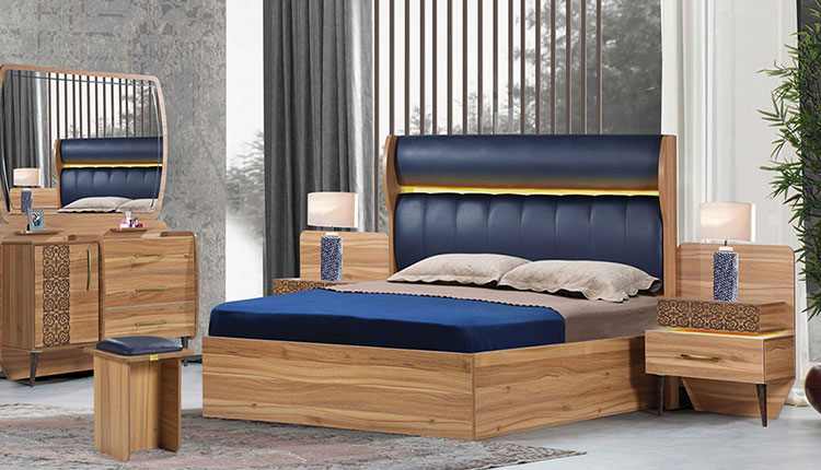 خرید سرویس خواب چوبی مدرن + قیمت فروش استثنایی
