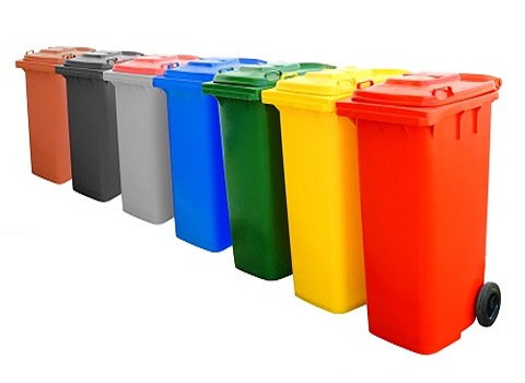 قیمت خرید سطل زباله پلاستیکی صنعتی با فروش عمده