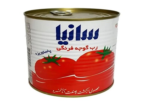 فروش رب گوجه سانیا + قیمت خرید به صرفه