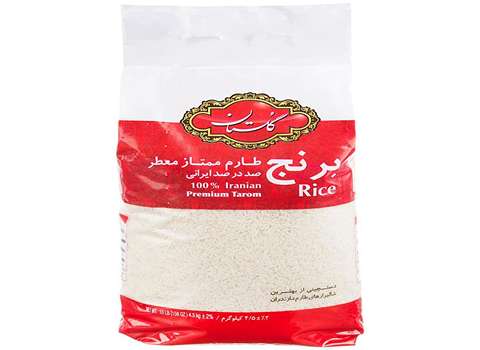 قیمت برنج گلستان ۵ کیلویی + خرید باور نکردنی