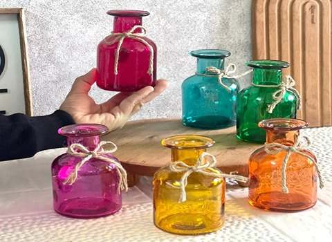 https://shp.aradbranding.com/قیمت خرید بطری شیشه ای رنگی برای گل + فروش ویژه