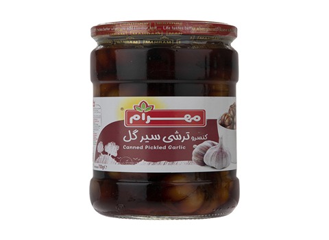 قیمت خرید ترشی سیر گل مهرام با فروش عمده