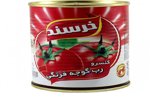 فروش رب گوجه فرنگی خرسند + قیمت خرید به صرفه