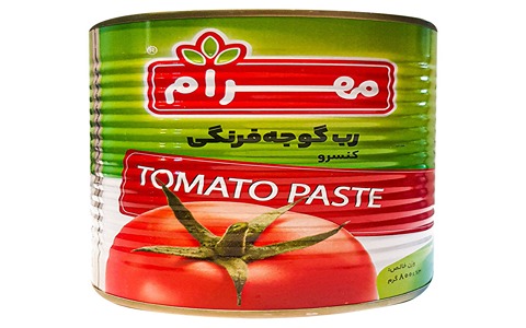 قیمت خرید رب گوجه فرنگی مهرام + فروش ویژه