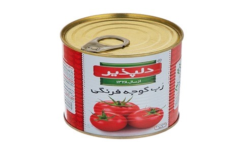 قیمت خرید رب گوجه فرنگی دلپذیر - 400 گرم + قیمت فروش عمده