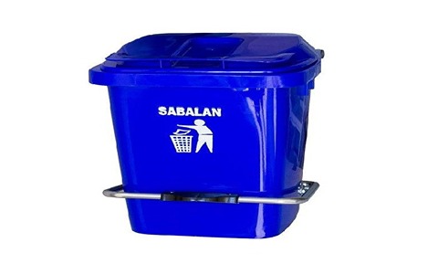 فروش سطل زباله پدال دار سبلان + قیمت خرید به صرفه