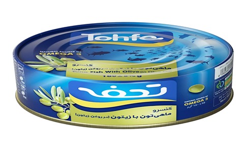 قیمت خرید کنسرو ماهی تن در روغن زیتون تحفه عمده به صرفه و ارزان