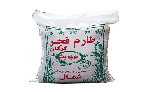 خرید برنج فجر گرگان عطری 10 کیلوگرم + قیمت فروش استثنایی
