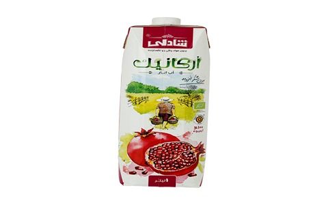 قیمت خرید آب انار ارگانیک شادلی + فروش ویژه