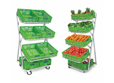خرید قفسه میوه و سبزیجات  + قیمت فروش استثنایی