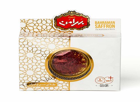 خرید زعفران دو گرمی بهرامن + قیمت فروش استثنایی