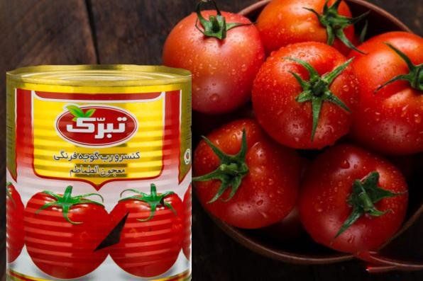 خرید و قیمت رب گوجه  تبرک + فروش عمده