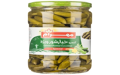 خرید خیارشور ویژه مهرام + قیمت فروش استثنایی