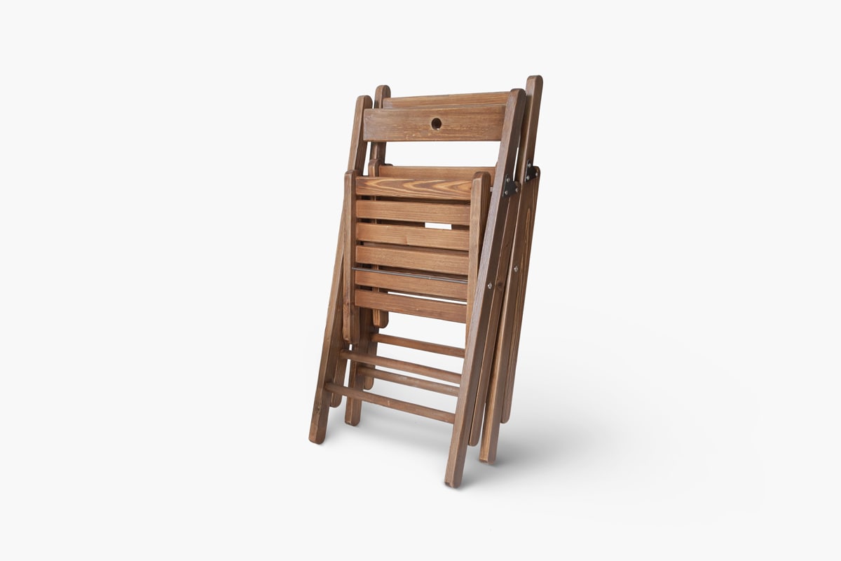 قیمت صندلی تاشو چوبی ایکیا با کیفیت ارزان + خرید عمده