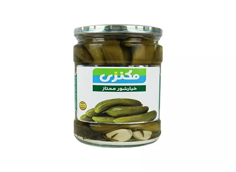 خرید و قیمت خیارشور ممتاز مکنزی + فروش صادراتی