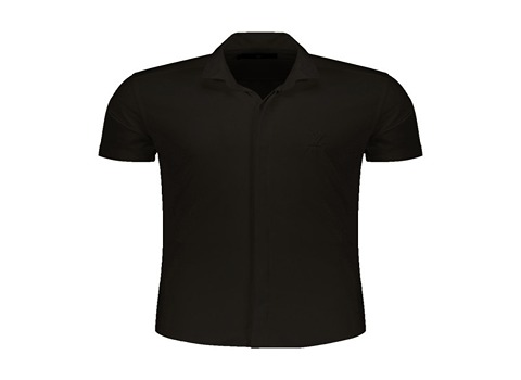 خرید پیراهن مشکی مردانه استین کوتاه + قیمت فروش استثنایی