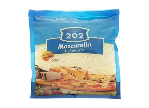 خرید و قیمت پنیر پیتزا موزارلا ۲۰۲ + فروش عمده