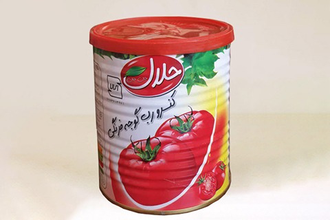 فروش رب گوجه حلال + قیمت خرید به صرفه