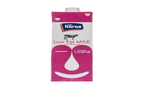 قیمت شیر کم چرب هراز + خرید باور نکردنی