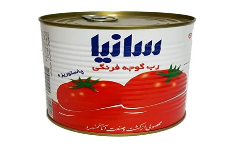 خرید و قیمت رب گوجه فرنگی 5 کیلویی سانیا + فروش عمده