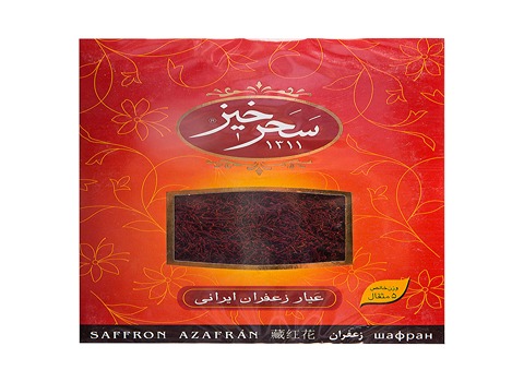 فروش زعفران 5 مثقالی سحرخیز + قیمت خرید به صرفه