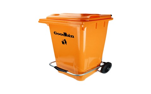خرید و قیمت سطل زباله نارنجی + فروش عمده