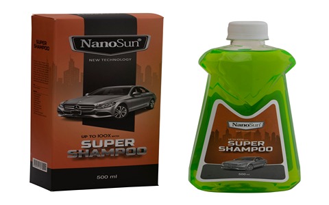 خرید شامپو خودرو نانوسان + قیمت فروش استثنایی