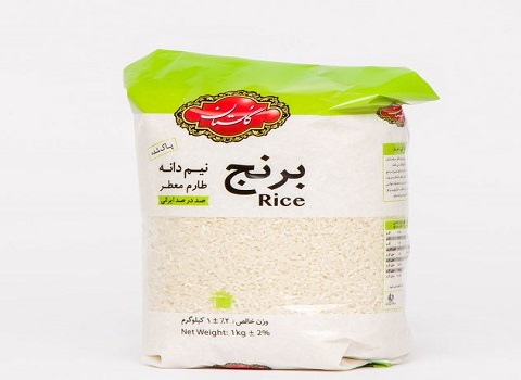 قیمت برنج نیم دانه گلستان با کیفیت ارزان + خرید عمده