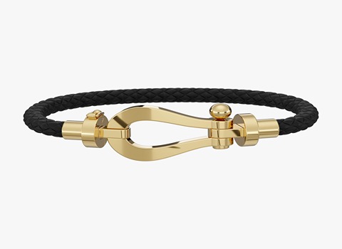 خرید دستبند چرمی طلا + قیمت فروش استثنایی