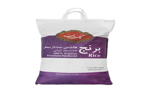 خزید و قیمت برنج هاشمی گلستان 10 کیلوگرم + فروش صادراتی