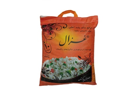 خرید و قیمت برنج پاکستانی غزال + فروش عمده