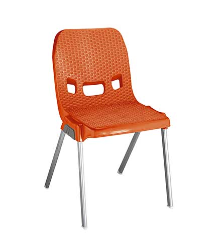 فروش صندلی پلاستیکی نارنجی + قیمت خرید به صرفه
