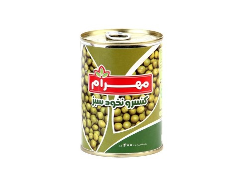 خرید و قیمت کنسرو نخود فرنگی مهرام + فروش صادراتی
