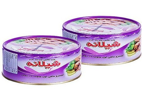 خرید و قیمت تن ماهی 180 گرمی شیلانه روغن معمولی + فروش عمده