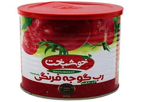 فروش رب گوجه فرنگی 800 گرمی خوشبخت + قیمت خرید به صرفه