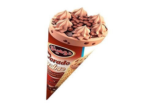 قیمت خرید بستنی قیفی شکلاتی دومینو با فروش عمده