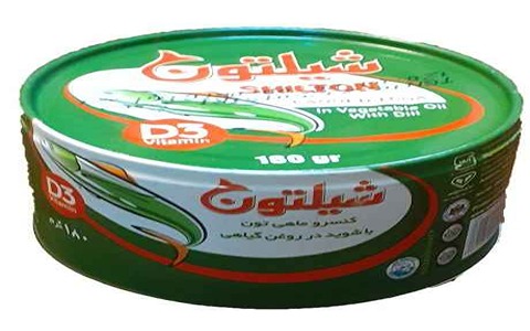 خرید و قیمت تن ماهی شیلتون در روغن گیاهی +  فروش عمده