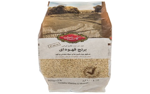 خرید و قیمت برنج قهوه ای گلستان  + فروش صادراتی