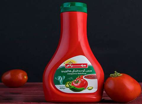خرید سس گوجه فرنگی هالوپینو مهرام + قیمت فروش استثنایی