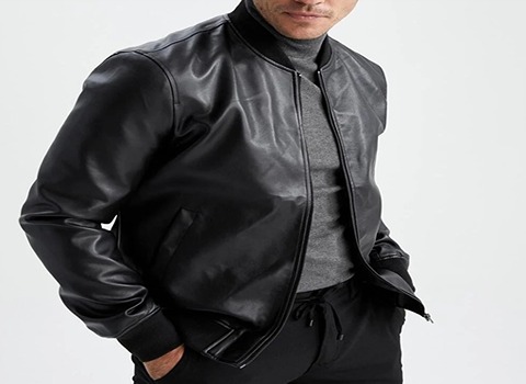 خرید کت چرم کوتاه مردانه + قیمت فروش استثنایی